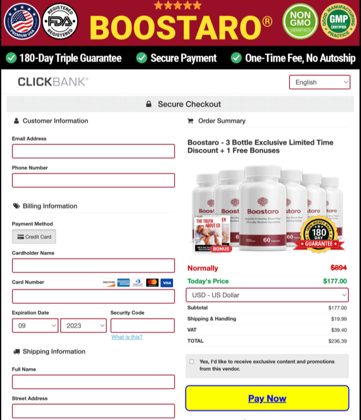 Buy-Boostaro-Price